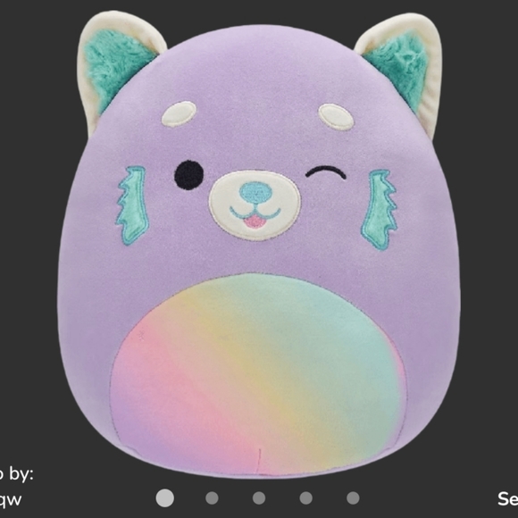 Squishmallows Other - NWT Lexis the Red Panda 5"